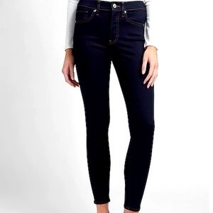 Express Dark Wash Skinny Jeans